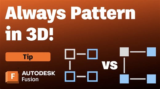 3D Solid Patterns vs. Sketch Patterns: What's The Smarter Choice in Autodesk Fusion? - Fusion Blog