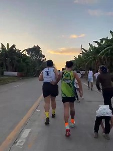 During SGADA-BARMM Founding Anniversary Fun Run. Thank you to my Pusher and Pacer—-Maa Prennndd Kenneth and Ethan. Strongly and beautifully finished the 10k run. | Sir DRUE Vlog