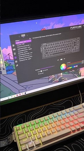 Can your keyboard do this? #mechanicalkeyboard