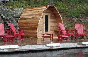Cedar POD Sauna - Leisurecraft