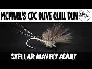 Is This The Best Style of Wing for a CDC Dry Fly? - Fly Tying Tutorial (Baetis)