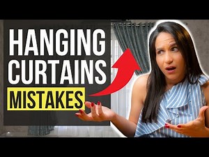 HANGING CURTAINS TOP 7 MISTAKES and How To Fix Them Now! Interior Design, Home Decor Ideas & Tips