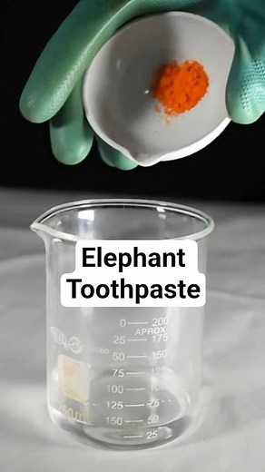 Elephant toothpaste || Explanation of this Amazing and Beautiful Reaction