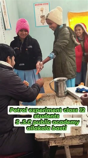 Don't try at Home science experiment class 10 Student by pc sir #science #experiment #upboard