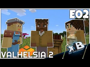 Valhelsia 2 | Modded Minecraft | MINECOLONIES!! [E02]