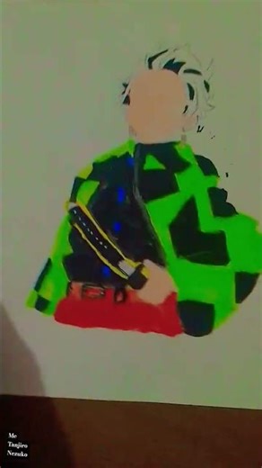 my new video nexuko and tanjiro video #drawing #art #artist #viralshorts