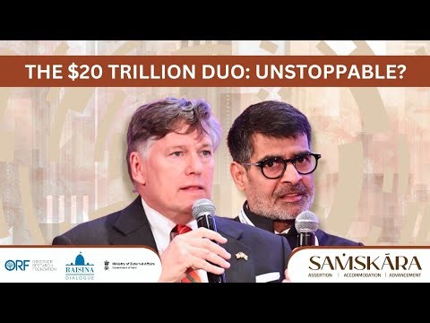 US to India: "We Are Your Strategic Twin" - Raisina 2026