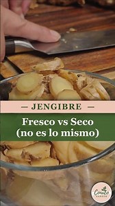 The key difference between dry and fresh ginger #naturalhealth #ginger