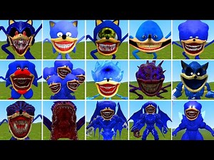 NEW EVOLUTION OF SONIC TAPES FAMILY WILL AMAZE YOU WITH THEIR POWER IN GARRY'S MOD!