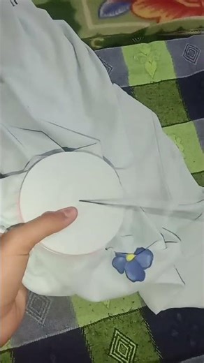 first time embroidery work 😍😍