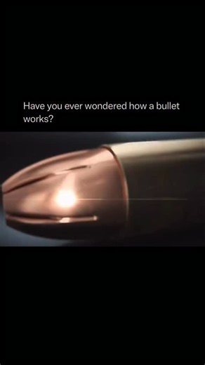 Technology Explained on Instagram: "A bullet works by converting stored chemical energy into motion. When fired, expanding gases push the bullet forward at high speed, allowing it to travel through the air toward a target. Its effectiveness comes from speed, mass, and shape, which determine how it transfers energy on impact. Bullets are designed for different purposes, but all rely on basic physics principles of force, motion, and energy transfer."