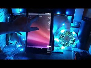 Happylighting app instructions to power the LEDs