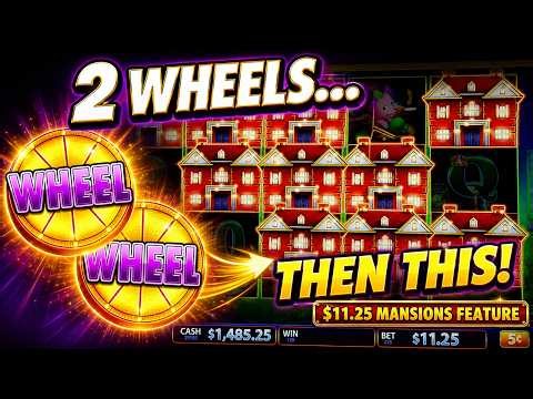 TWO WHEEL RETRIGGERS — THEN BIG BET GLORY! Huff N’ Even More Puff Grand!