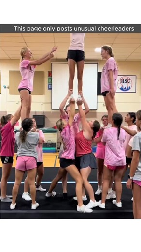 @cheerleadersdancing on Instagram: "In this video, the cheerleaders both give emotions and make you worry about them."