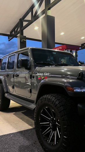 Jeep Girl Cherry Vibes: Rubicon Wrangler Adventures