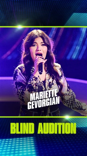 @Mariettagevorgianofficial brings raw emotion to “Anyone” by Demi Lovato and leaves it all on the stage. #TheVoice | @NBC and Peacock
