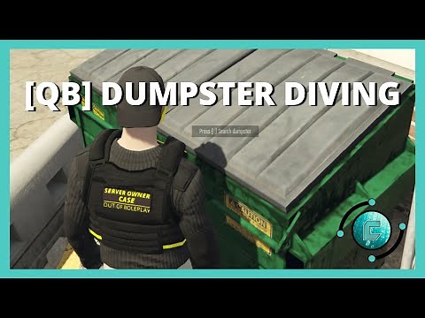 [QBCORE] DUMPSTER DIVING SCRIPT