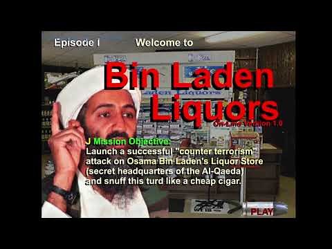 Bin Laden Liquors by Keith E. Fieler (Flash Game)