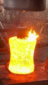 Inside the forging factory The Power Behind Large-Scale Steel Forging #forge #forging #swaging