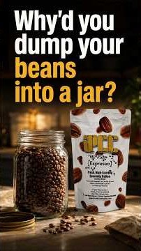 STOP storing your coffee beans WRONG
