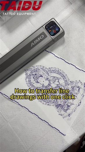 Taidu Aimo Large Tattoo Printer: Flexible & Portable Printing