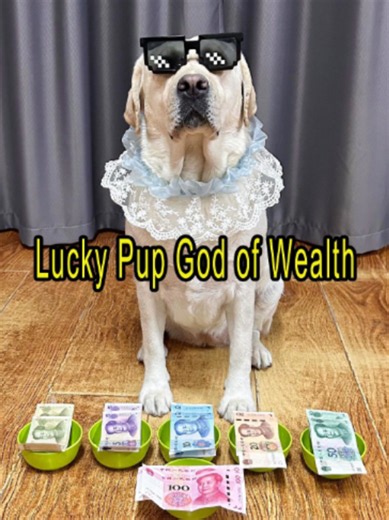 Dog Sorts Money Like a Boss — Funny Labrador Trick