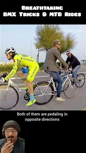 3-Wheel Cycling Stunt Will Break Your Brain! #shorts #respect #status
