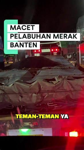 Macet pelabuhan merak!