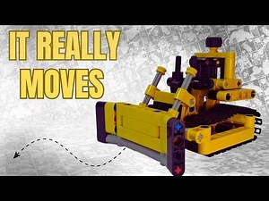 LEGO 42163 Technic Bulldozer Has NO Right Being This Good | Full Build