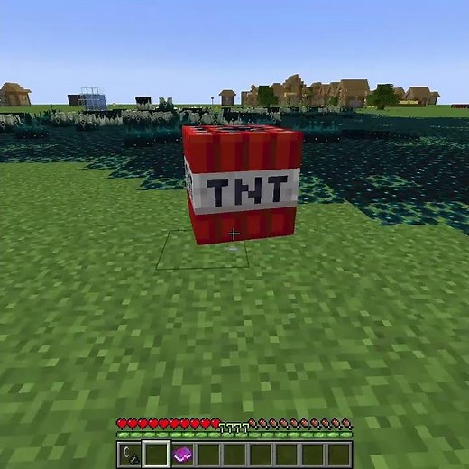 Cursed Inverted TNT in Minecraft