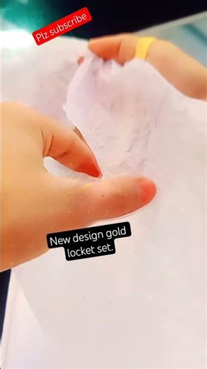 New design gold locket set#locket##jewellery #shorts