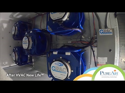 HVAC New Life Restoration with ECM Fan Array Retrofit