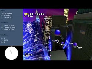 Sonic Adventure DX (TAS) - Speed Highway 0:52.18