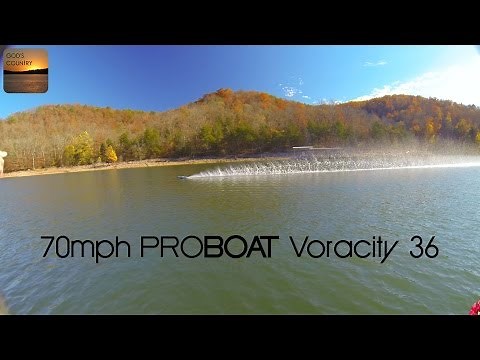 ProBoat Voracity 36 Running 70+MPH!