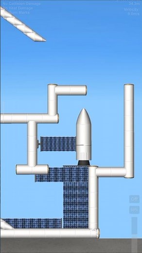 SFS ULTIMATE ROCKET LAUNCHER #sfs #spaceflightsimulator #shortvideo