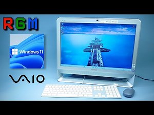 HOW TO INSTALL WIN 11 On A SONY VAIO Intel Core 2 Duo No TPM 2.0 no problem