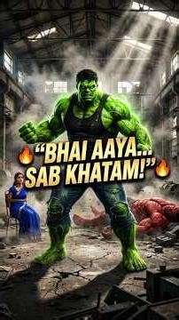 HULK vs Villains 💥 | Behan Ko Bachane Aaya Bhai .#hulk #ai #aistories #aishorts