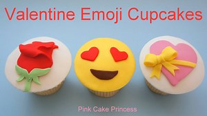 82K views · 294 reactions | Express how you feel this Valentine's Day with these adorable Emoji Cupcakes! Full tutorial on my YouTube at Pink Cake Princess. Click at end of this video for full YouTube tutorial or with the link in comments section of this post. Like on FaceBook, Follow on Instagram & Subscribe on YouTube to see more exclusive content. | Pink Cake Princess | Facebook