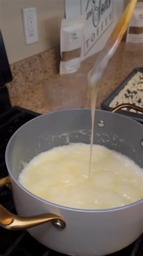 DIY Toffee Magic. Watch, learn, and make sweet treats at home ✨✨✨✨✨✨✨✨ Www.momandsonstoffee.com #DIYToffee #MomAndSonsToffee #HomemadeTreats #CandyLovers #CaramelMagic #ChocolateDelight #SweetTooth #ToffeeTime #Yum #DIYDesserts #fyp #foryou #foryoupage #diy #instafood #instagram #instafoodlover #foodporn #viralvideos | Mom and Son’s Toffee