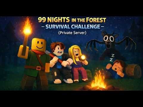 Im playing 99 knights in forest Roblox game