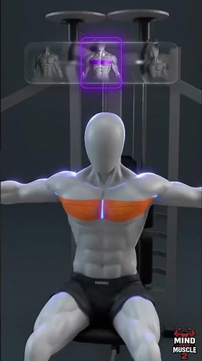 Train Upper, Mid & Lower Chest Right | Pec Fly Mind Muscle Connection Explained