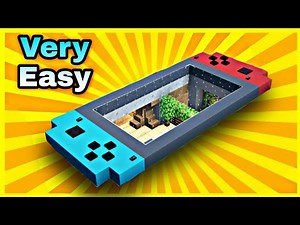 How to make a Nintendo Switch House in Minecraft