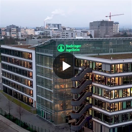 Boehringer Ingelheim building logo | Applied Information Group