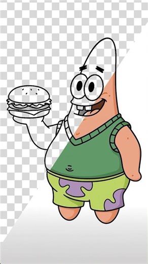 Adobe photoshop tips to transform cartoon drawing to lines and make it transparent. #9