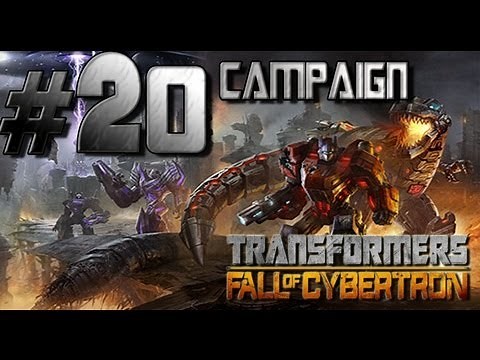 Transformers Fall of Cybertron - Walkthrough Part 20 Grimlock vs Space Bridge