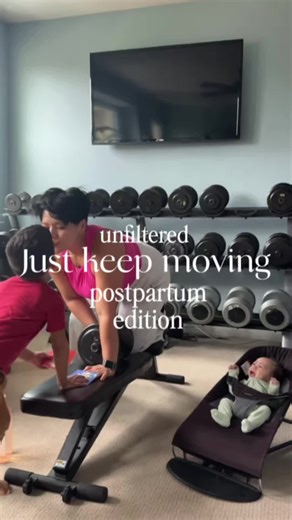 The idea of filming this looked way different in my head than in reality 🤣😩 Got up early to go to the gym and both of my baby boys woke up, so plans changed and I decided to get a lift in at home. Thought to myself “hmmm, this would be a good back day to film”….😑😑 Reality had other plans, yall! Nevertheless, I still moved, and it was still a solid back day ⤵️ 10 min warm up Standing lat pull downs 15, 12, 10 ⬆️standing face pulls 15, 12, 10 Iso bent over row 12, 10, 10 Dumbbell pullovers 12,
