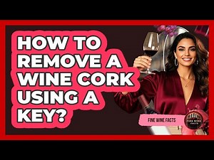 How To Remove A Wine Cork Using A Key?