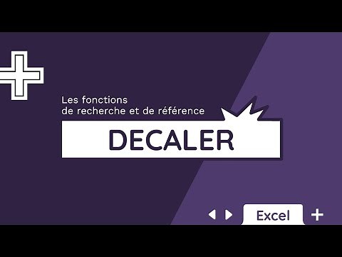 La fonction DECALER - Tuto Excel