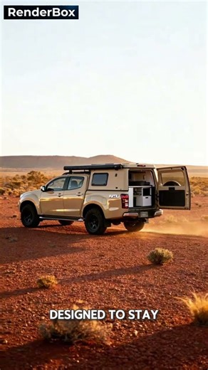Ultimate Isuzu MU-X Outback Camper Build! 🏔️ #Shorts #Overland