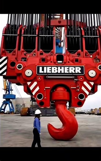 Huge 3,000T SWL Liebherr Crane Hook Block #crane #huge #liebherr #massive #heavylift #crawler #fypシ゚